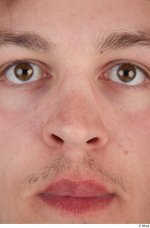 Photos Reece Bates 2 - details of uniform mouth nose…